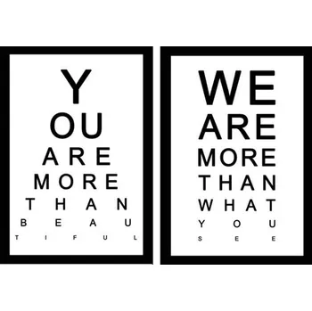 Samolepící dekorace Samolepky na zeď písmena IMPOL TRADE SPN68WD 45 x 65 cm