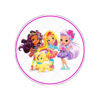 Jedlá dekorace na dort SUNNY DAY bílé, VARIANTA Jedlý papír 1120