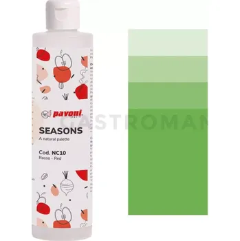 Potravinářské barvivo Přírodní barvivo, koncentrát z kakaového másla - zelené, 200 g - NC02 | PAVONI, Seasons