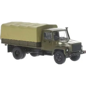 autíčko START SCALE MODELS GAZ 3309 PP TRUCK OLIVE GREEN 1153