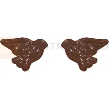 Čokoládová tyčinka Forma na čokoládu - Ptáček, 6+6 ks, 40x30x5 mm - 90-11907 | MARTELLATO, Choco Light