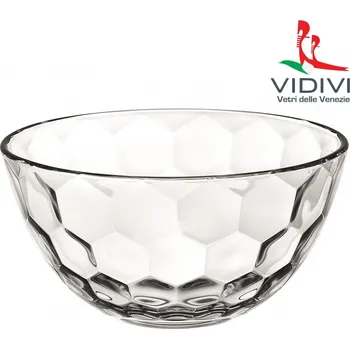 Talíř VIDIVI VIDIVI, skleněná miska HONEY 1,5 l, průměr 20 cm, výška 9 cm