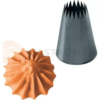 Výroba svíčky Cukrářská zdobící špička - otevřená hvězda - 16 mm - BF0867-1 | MARTELLATO, Stella