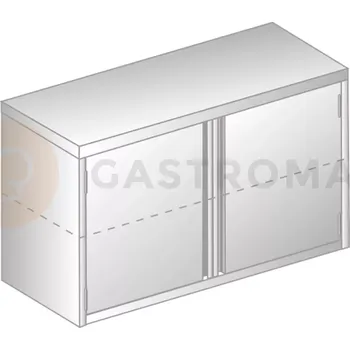 Dětská skříň Závěsná skříňka z nerezové oceli 900x400x600 mm | DORA METAL, DM-3314