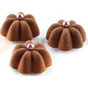 Kuchyňská sůl Silikonová forma 600x400 mm SQ034 Mini Charlotte, 77x 8,5 ml, 35x15 mm | SILIKOMART, 60x40 Sessanta Quaranta