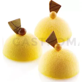 Kuchyňská sůl Silikonová forma 600x400 mm SQ015 Mini Half Sphere, 96x 11 ml, 35x17,5 mm | SILIKOMART, 60x40 Sessanta Quaranta
