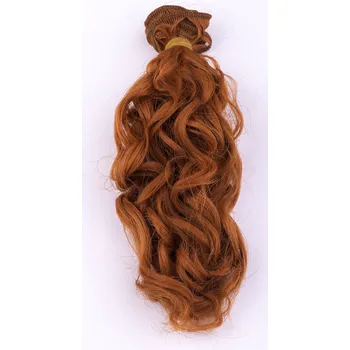Vlasy pro panenku kudrnaté 15cm - č. 15