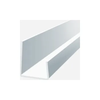 Stavební profil Den Braven - Lemovací profil, 3 m x 12,5 mm, plastový, bílý Z0007095