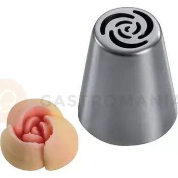 Výroba svíčky Cukrářská špička Květina - 37x42 mm - BX0055-1 | MARTELLATO, Floreal