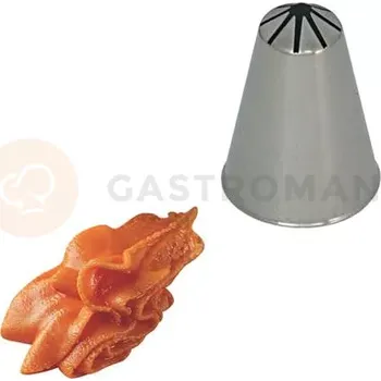 Výroba svíčky Cukrářská špička Květina - 30x45x6 mm - BX6018-1 | MARTELLATO, Flower & Petals Nozzles