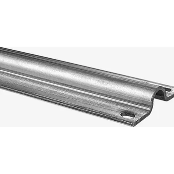 Nábytkové kování Cais Pojezdová kolejnice ROAD 2 délka 2m Barva: galvanický zinek,
