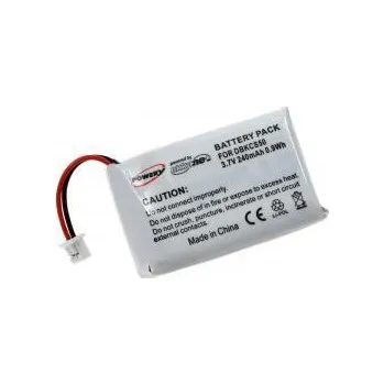 Baterie pro mobilní telefon Baterie Plantronics Headset PLN-6439901 3,7V 240mAh