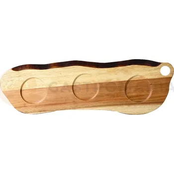 Dřevěné prkénko k servírování 45,5 x 15 cm | CHURCHILL, Stonecast Peppercorn Grey