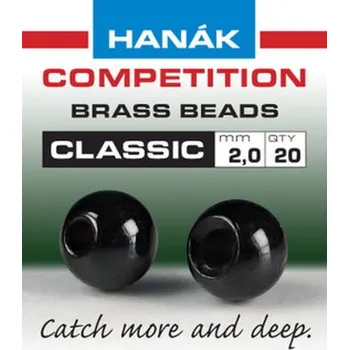 Hanák Competition Hanák Klasické Mosazné Hlavičky Černé Průměr: 2,7mm
