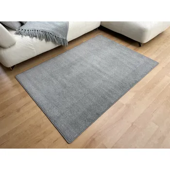 Vopi Kusový koberec Matera šedý (Varianta: Kruh 100 cm průměr)