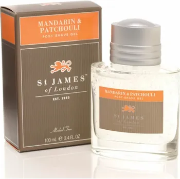 St James of London Mandarin & Patchouli, gel po holení 100 ml