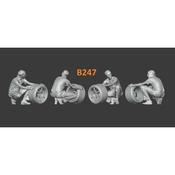 Příslušenství k autodráze Figurka, postavička mechanika B247