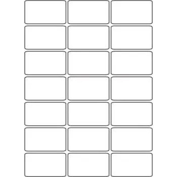 Speciální papír Etikety PRINT 60x34 mm bílé lesklé pro inkoustový tisk (50xA4)