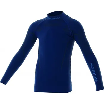 Brubeck Junior chlapecké tričko s dlouhým rukávem Barva: Tmavě modrá, Velikost: 140-146