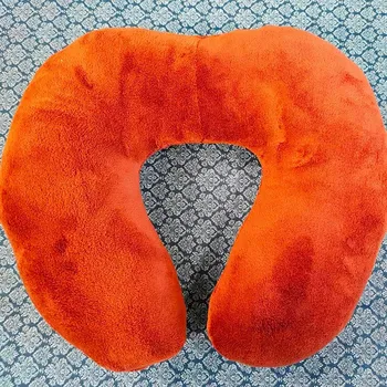 Polštář Cestovní polštář podkova hnědý Český výrobce