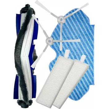 Sada příslušenství pro robotický vysavač Sada kartáčů a HEPA filtrů pro ROWENTA RR74xx S60 Serie a mop 6ks