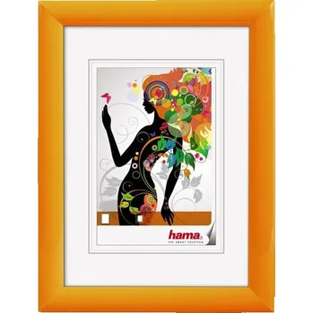 Rám na obraz Hama rámeček plastový MALAGA, oranžová, 20x30 cm