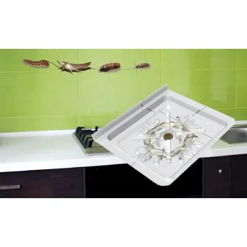 Přípravek proti hmyzu Profesionální monitorovací past na rybenky a jiný hmyz Silverfish