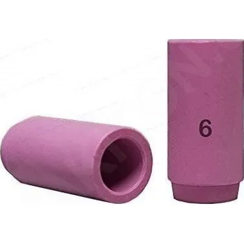 Příslušenství ke svářečce Keramická hubice č.6, 9,5x30mm pro hořáky TIG 9/20 13N10