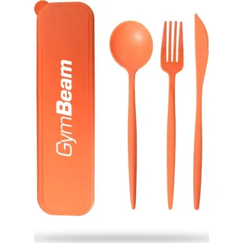 GymBeam Sada příborů 2GO Orange