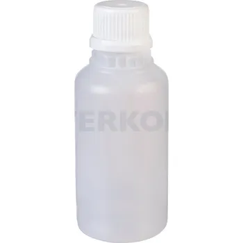 Láhev úzkohrdlá se šroubovým uzávěrem s GL závitem, PE, Objem [ml]: 250