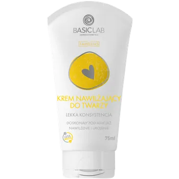 Pleťový krém Basiclab hydratační pleťový krém s lehkou texturou, 75 ml