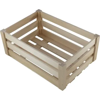 Úložný box Velká dřevěná krabice na ovoce 21x31 galanteriadrew