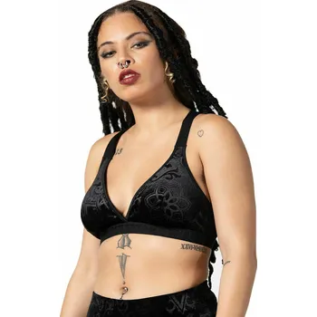 Podprsenka podprsenka dámská KILLSTAR - Moody - Black - XS
