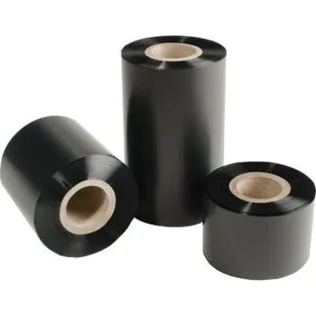 Pásek do tiskárny 86 mm x 450 m termotransferová páska vosková černá, návin vnější (OUT), dutinka 1"