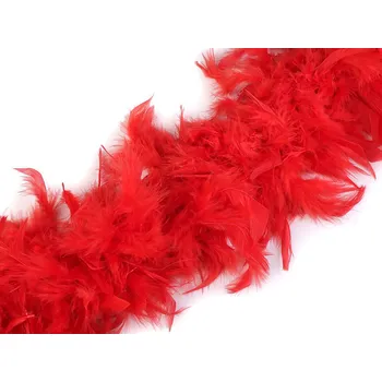 Galanterie Boa - krůtí peří 90 g délka 1,8 m