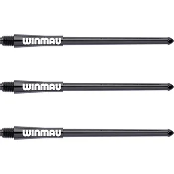 Příslušenství pro šipky Násadky Winmau Stealth Black Medium