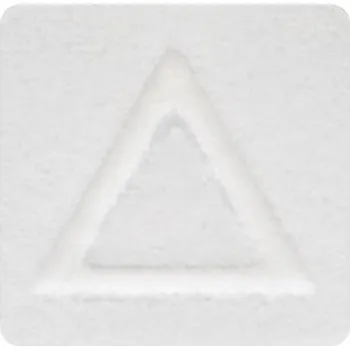 Samolepící etiketa Etikety na kotouči 22x22 mm slepecké, plastický trojúhelník 18x18x18 mm