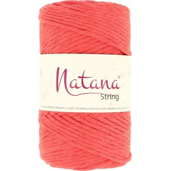 Příze Natana Macrame String 3mm lososová 22