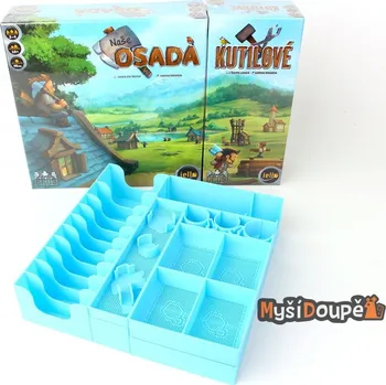 Příslušenství k deskovým hrám Myší Doupě Naše osada - insert