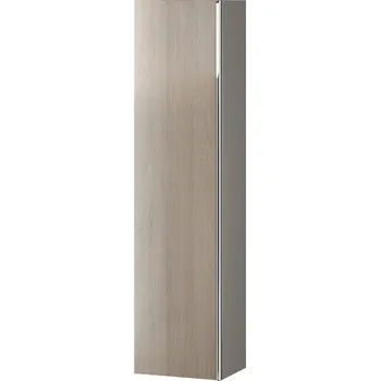 Nábytek Skříňka Cersanit Virgo 40 vysoká šedá chrom úchytka, S522-032, S522-034