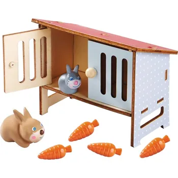 Dřevěná hračka Haba Králíkárna