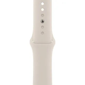 Řemínek Apple Watch 45mm hvězdně bílý sportovní řemínek - M/L