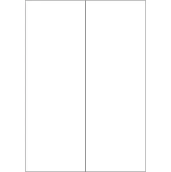 Speciální papír Etikety PRINT 105x297 mm bílé lesklé 170 g/m2 (50xA4)