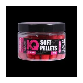 LK Baits Měkčené peletky IQ Method Feeder Soft Pellets Cherry 8 - 14mm 40gr