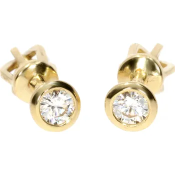 Náušnice CUTIE Zlaté náušnice na šroubek
