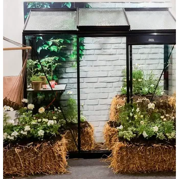 Skleník ACD Belgium Miccolo 3,0 x 0,8 m přírodní hliník | cena za ks