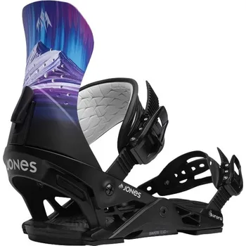 Vázání na snowboard Vázání na snowboard Jones Aurora black/art M 2024 - Odesíláme do 24 hodin