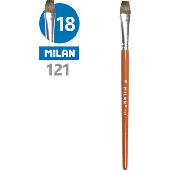 Umělecký štětec Milan Štětec plochý MILAN č.18 - 121 449731