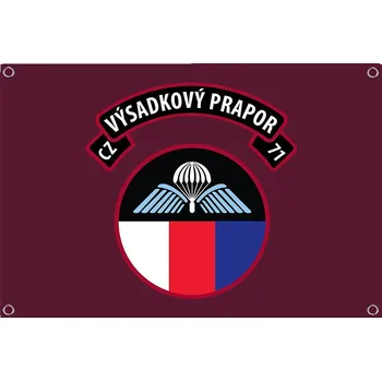 Krycí plachta Plachta Striker AČR 71. prapor rychlého nasazení Chrudim - hnědá