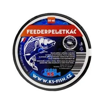 Návnadová surovina KS Fish Feeder Peletkáč 8mm 50ml Cheese
